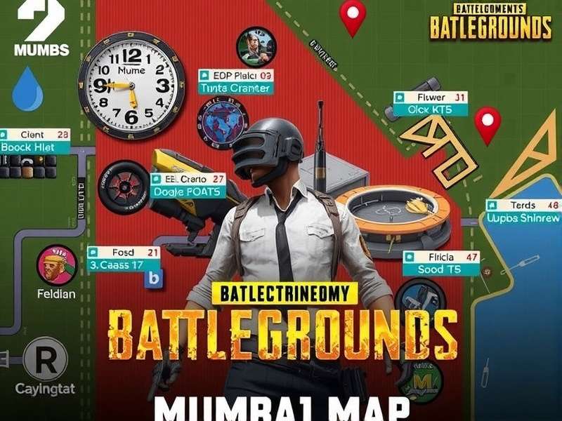 PUBG Bangalore Blaster Mumbai Map